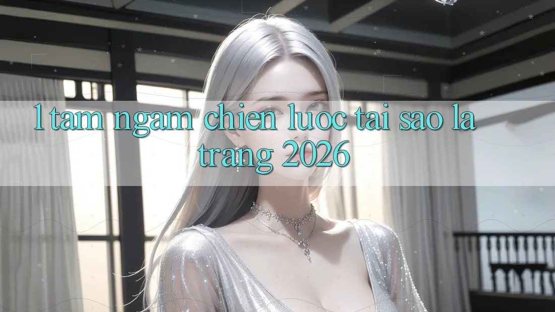 1. Tầm Ngắm Chiến Lược: Tại Sao Là “Trang 2026”?