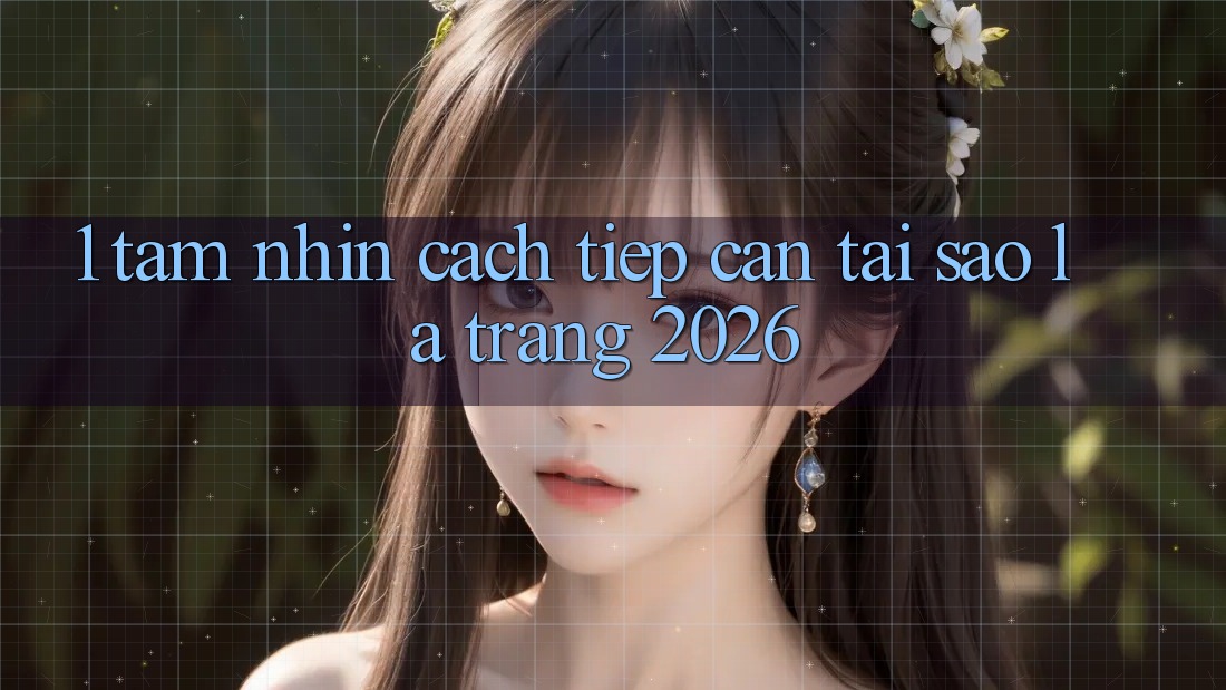 1. Tầm Nhìn Cách tiếp cận: Tại Sao Là “Trang 2026”?