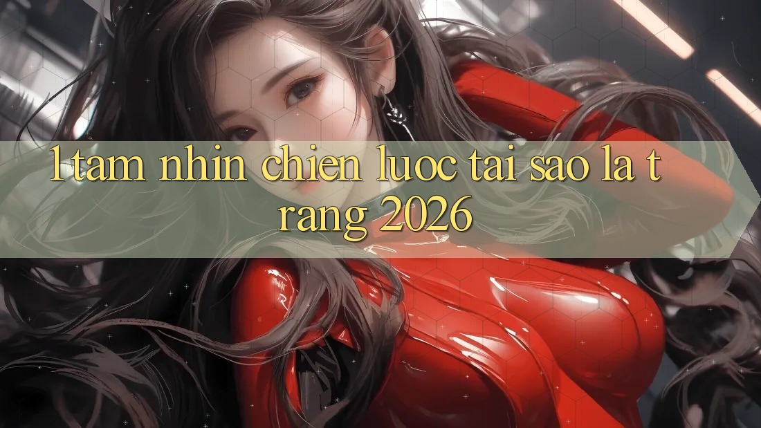 1. Tầm Nhìn Chiến Lược: Tại Sao Là “Trang 2026”?