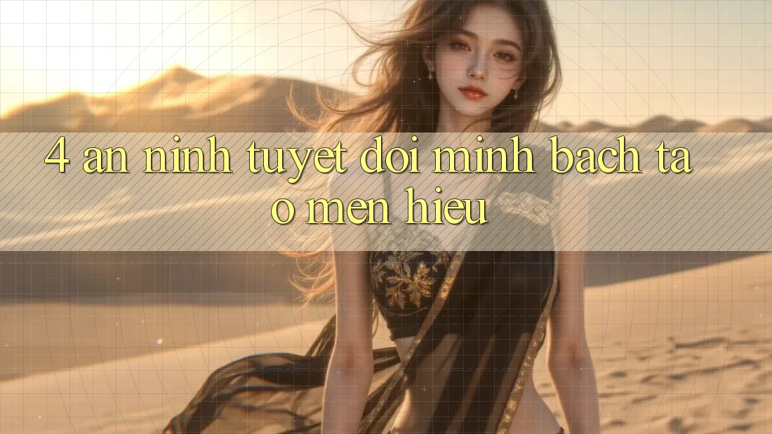 4. An ninh Tuyệt Đối – Minh bạch Tạo Mến Hiệu