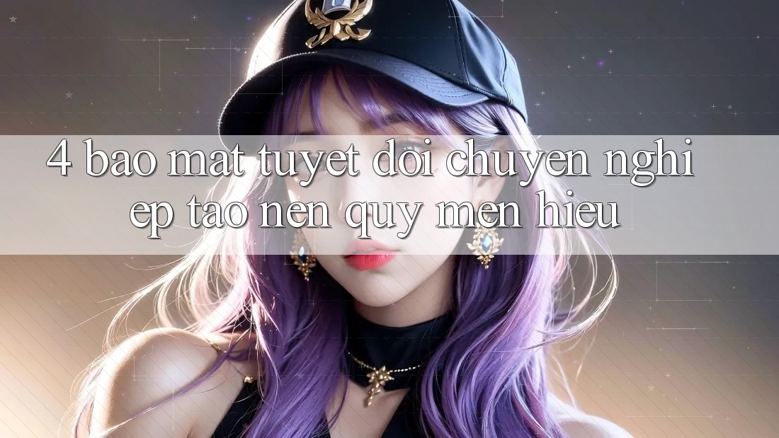 4. Bảo Mật Tuyệt Đối – Chuyên nghiệp Tạo nên Quý mến Hiệu
