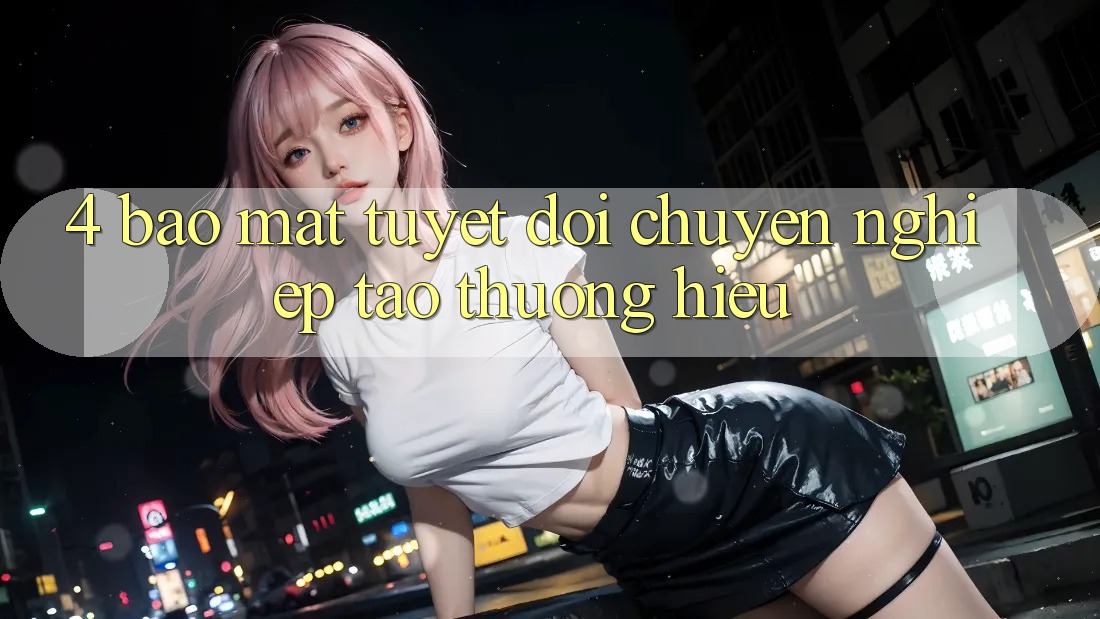 4. Bảo Mật Tuyệt Đối – Chuyên nghiệp Tạo Thương Hiệu