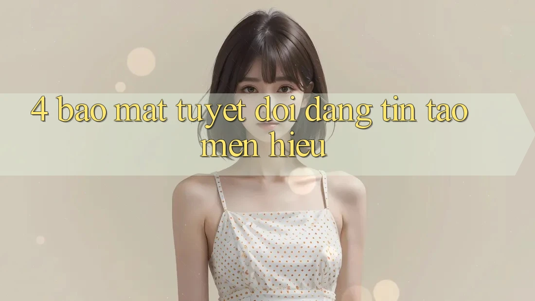 4. Bảo Mật Tuyệt Đối – Đáng tin Tạo Mến Hiệu