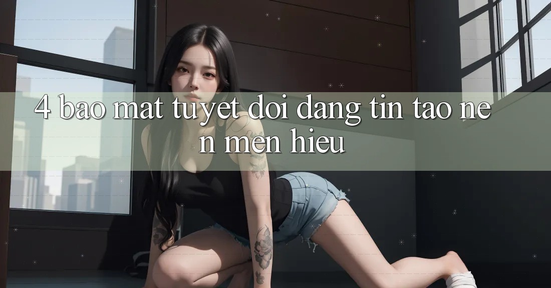 4. Bảo Mật Tuyệt Đối – Đáng tin Tạo nên Mến Hiệu