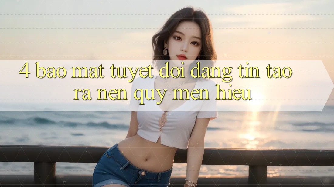4. Bảo Mật Tuyệt Đối – Đáng tin Tạo ra Nên Quý mến Hiệu