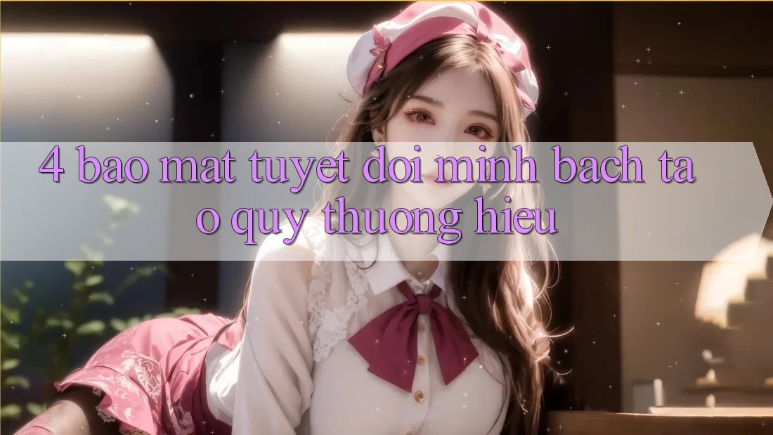 4. Bảo Mật Tuyệt Đối – Minh bạch Tạo Quý thương Hiệu