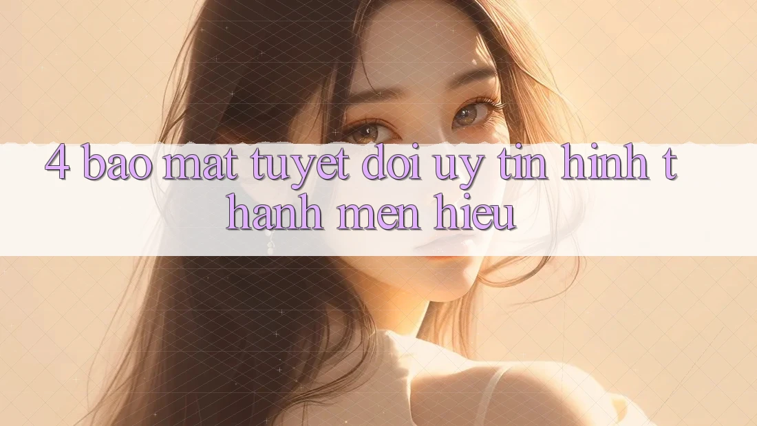 4. Bảo mật Tuyệt Đối – Uy Tín Hình thành Mến Hiệu