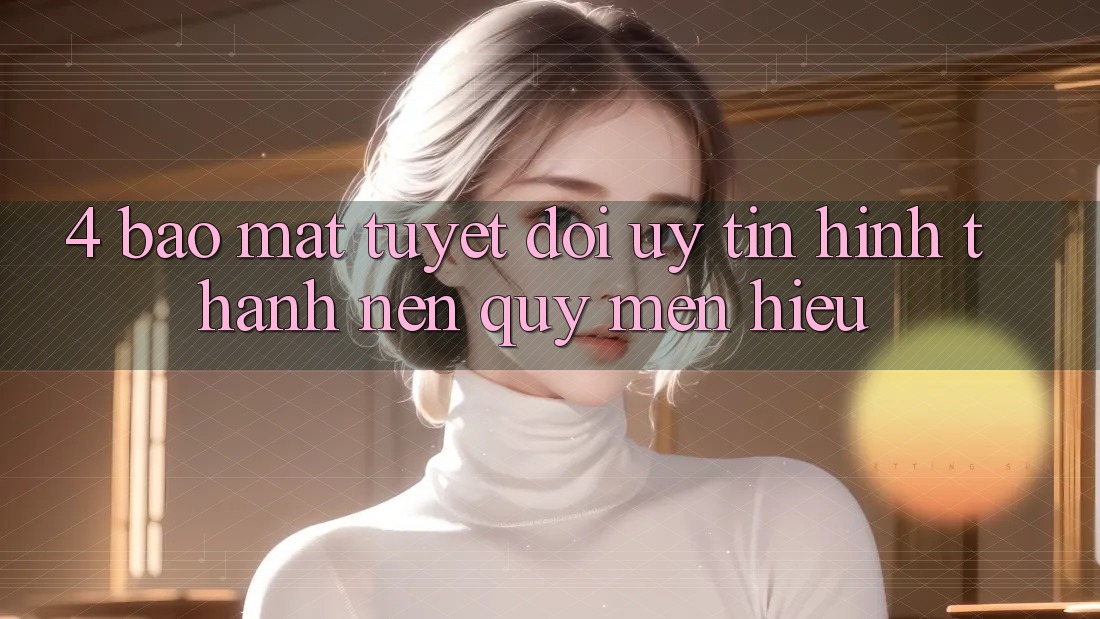 4. Bảo Mật Tuyệt Đối – Uy Tín Hình thành Nên Quý mến Hiệu