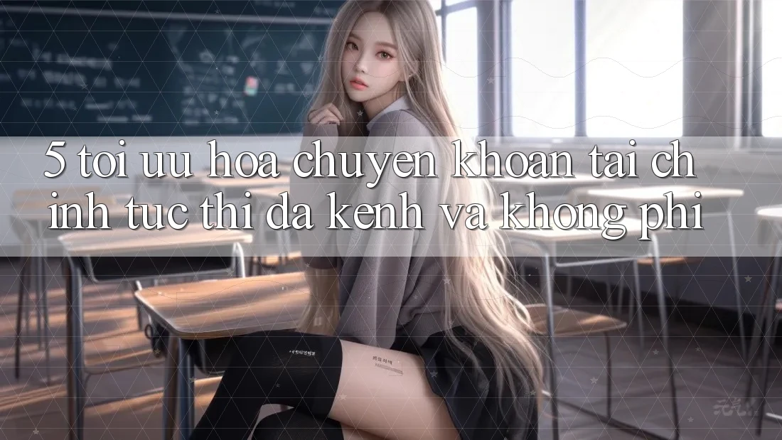 5. Tối Ưu Hóa Chuyển khoản Tài Chính: Tức thì, Đa Kênh Và Không Phí