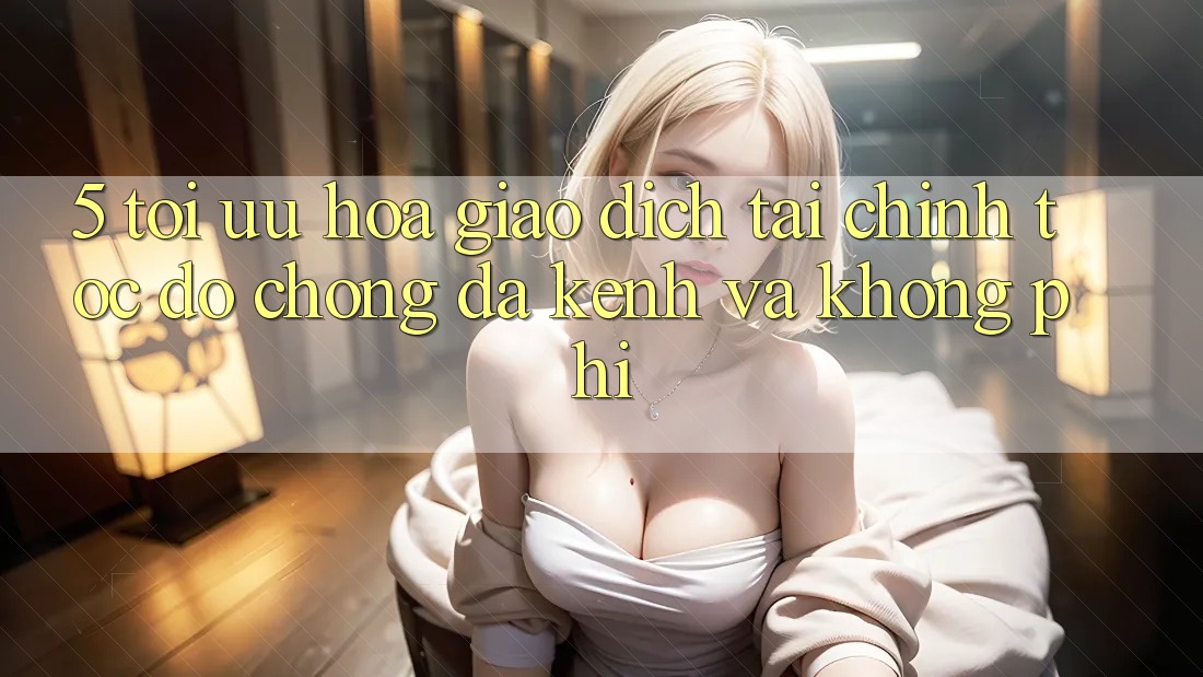 5. Tối Ưu Hóa Giao Dịch Tài Chính: Tốc độ Chóng, Đa Kênh Và Không Phí
