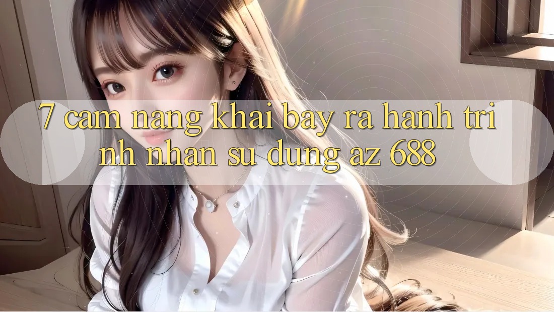 7. Cẩm nang Khai bày ra Hành Trình Nhận sử dụng az 688