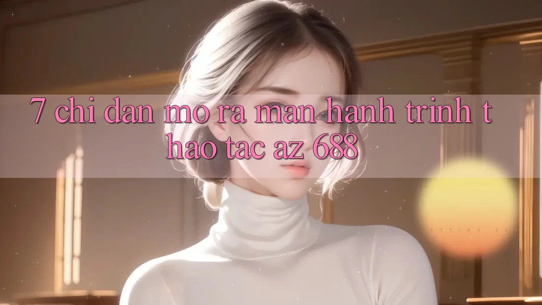 7. Chỉ dẫn Mở ra màn Hành Trình Thao tác az 688