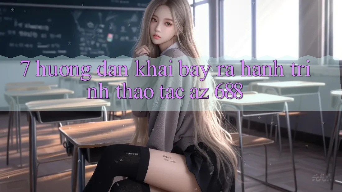 7. Hướng Dẫn Khai bày ra Hành Trình Thao tác az 688