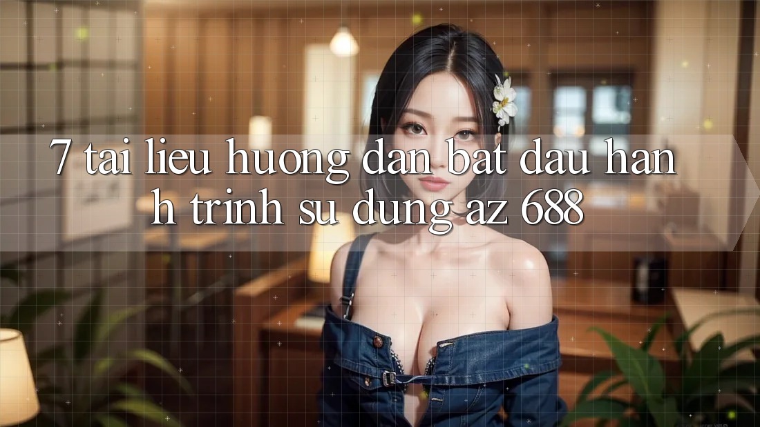 7. Tài liệu hướng dẫn Bắt Đầu Hành Trình Sử dụng az 688