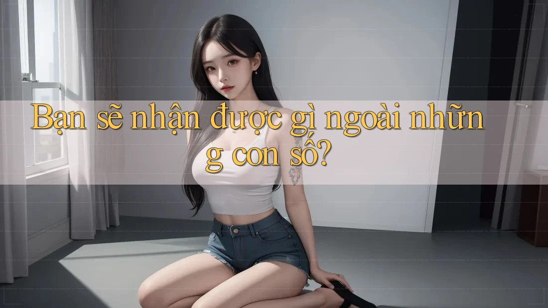 Bạn sẽ nhận được gì ngoài những con số?