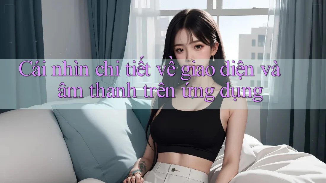 Cái nhìn chi tiết về giao diện và âm thanh trên ứng dụng