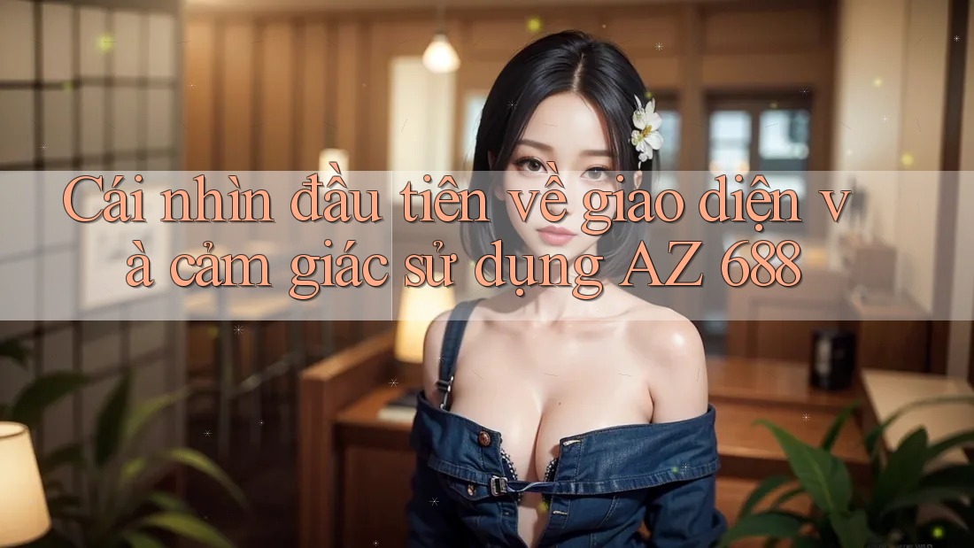 Cái nhìn đầu tiên về giao diện và cảm giác sử dụng AZ 688