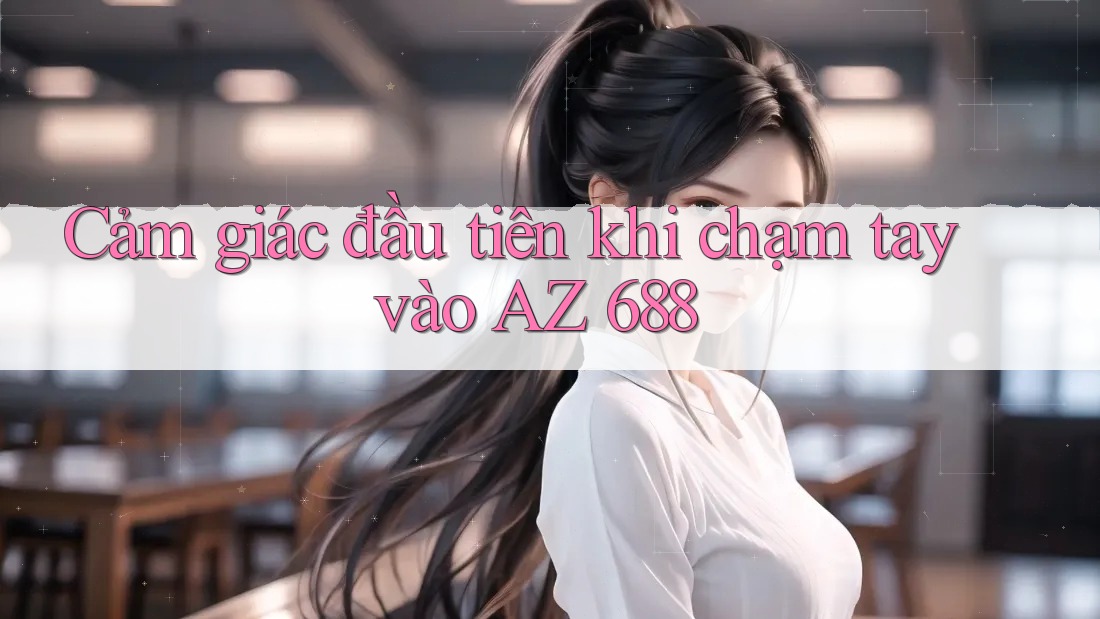 Cảm giác đầu tiên khi chạm tay vào AZ 688