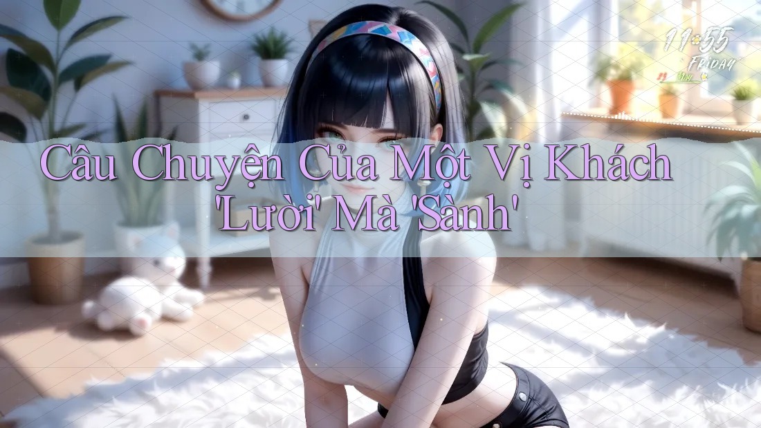 Câu Chuyện Của Một Vị Khách 'Lười' Mà 'Sành'