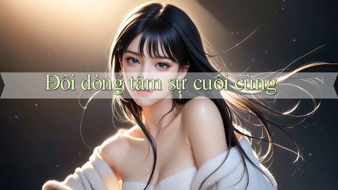 Đôi dòng tâm sự cuối cùng