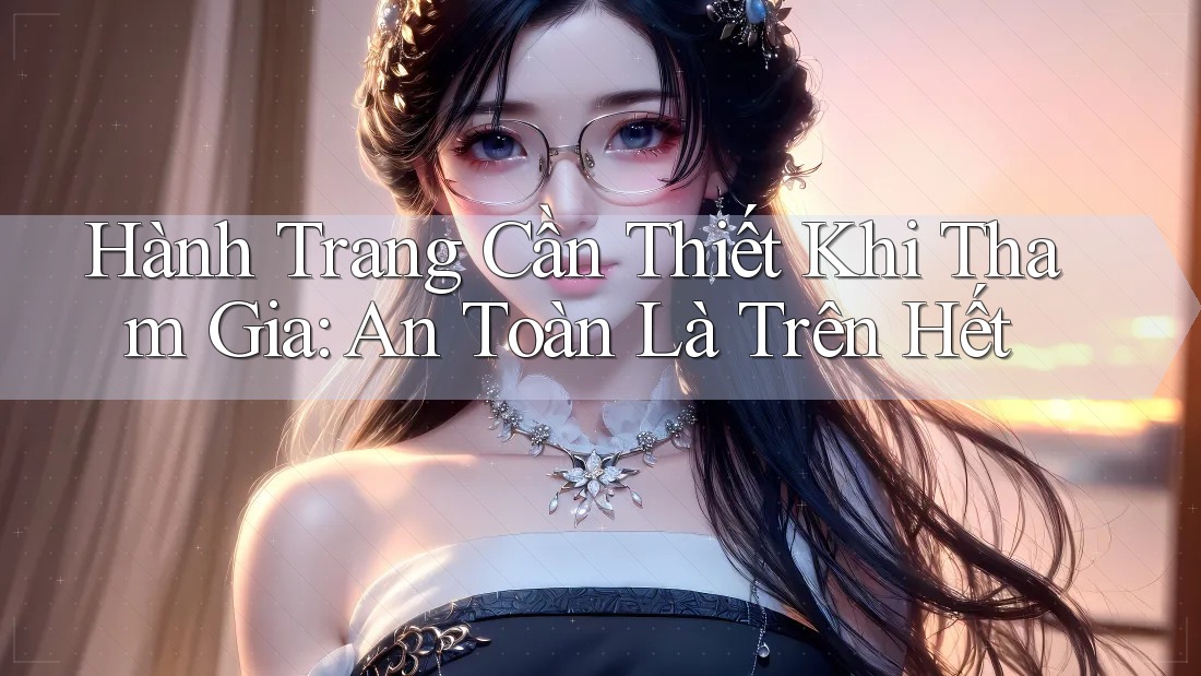 Hành Trang Cần Thiết Khi Tham Gia: An Toàn Là Trên Hết