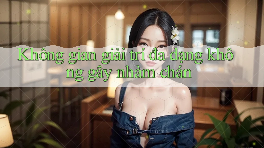 Không gian giải trí đa dạng không gây nhàm chán