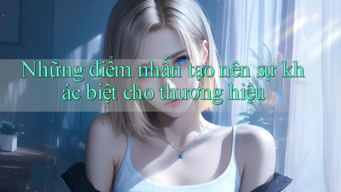 Những điểm nhấn tạo nên sự khác biệt cho thương hiệu Những điểm nhấn tạo nên sự khác biệt cho thương hiệu