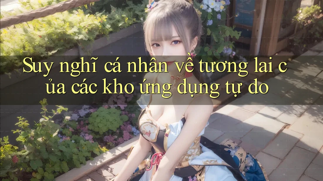 Suy nghĩ cá nhân về tương lai của các kho ứng dụng tự do