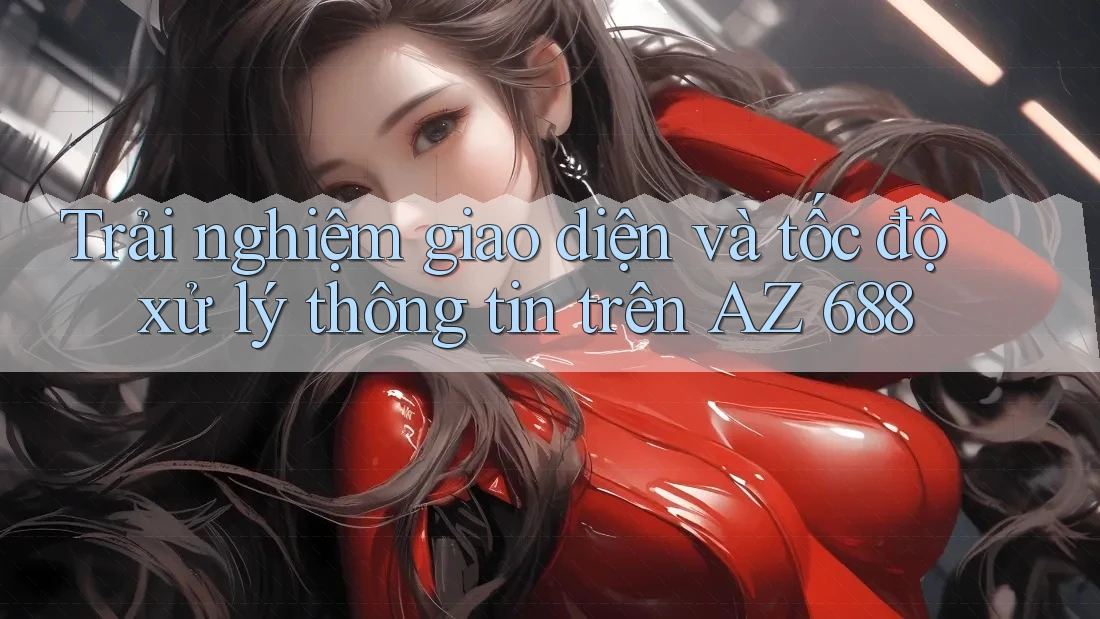 Trải nghiệm giao diện và tốc độ xử lý thông tin trên AZ 688