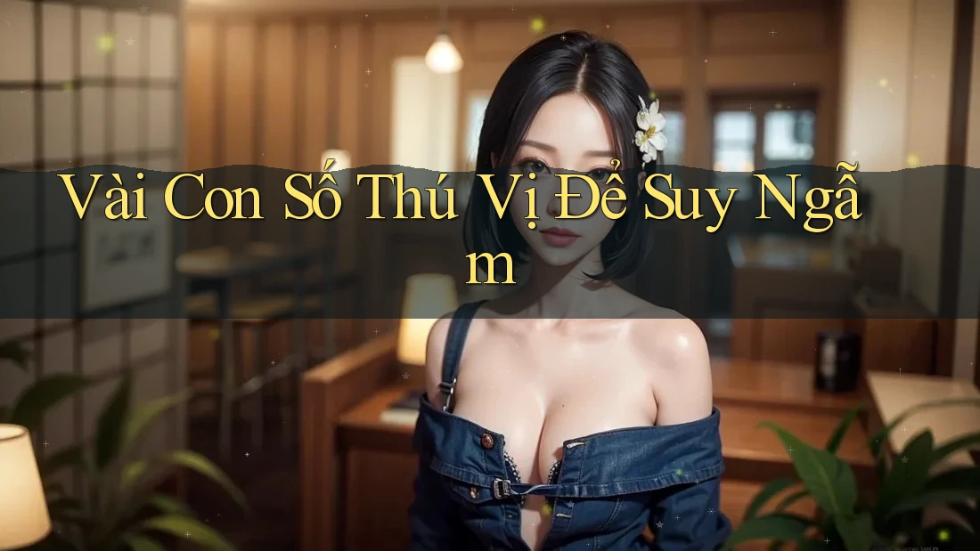 Vài Con Số Thú Vị Để Suy Ngẫm